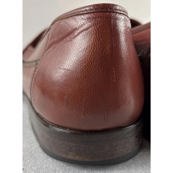 Forli Mens Genuine Brown Leather Shoes Dress Shoe SZ 13 main image 5
